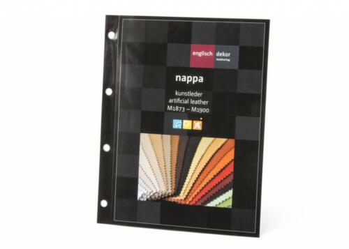 Nappa Kunstleder Englisch Dekor